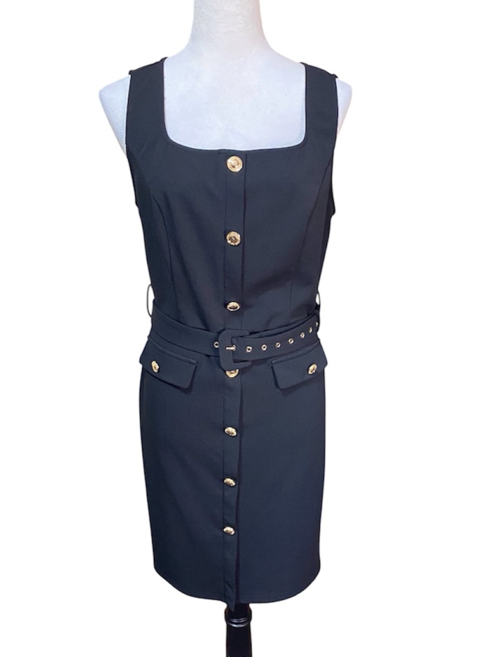NWOT Grace Karin Classic Black Sleeveless Dress